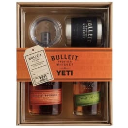 Bulleit Frontier Whiskey with Yeti Gift Set - 2 bottles / 750mL