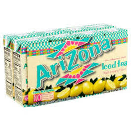 Arizona 6.7oz 8 Pack Juice Box Iced Tea