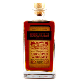 Woodinville Straight 100% Rye Whiskey - 750mL