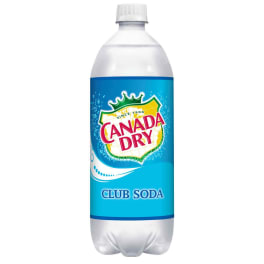 Canada Dry Club Soda - 4x 1L Bottle