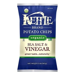 Kettle Sea Salt & Vinegar Potato Chips - 5oz Bag