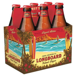 Kona Longboard Island Lager - 6 bottles / 12oz