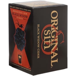 Original Sin Black Widow 6 Pack 12oz Cans