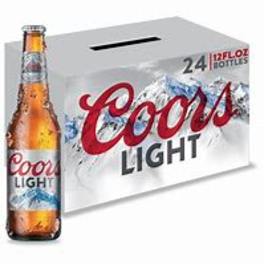 Coors Light 24pack Bottles