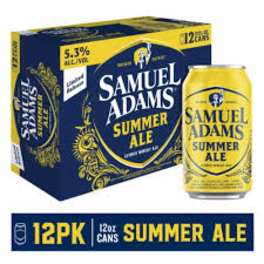 Samuel Adams Summer Ale 12Pack Cans