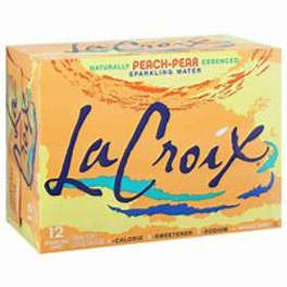 LaCroix 12 Pack Peach-Pear