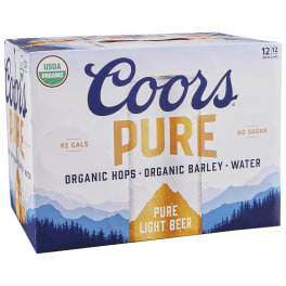 Coors Pure - 12 pack