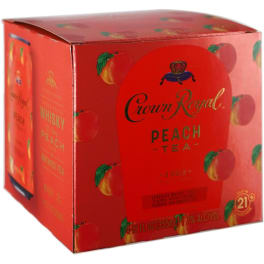 Crown Royal Peach Tea - 4 pack