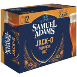 Sam Adams Jack-O 12 Pack Cans