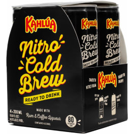Kahlua Nitro Cold Brew - 4 cans / 200mL