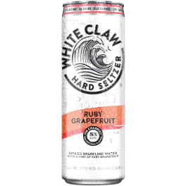 White Claw Grapefruit Hard Seltzer - 1 can / 19.2oz