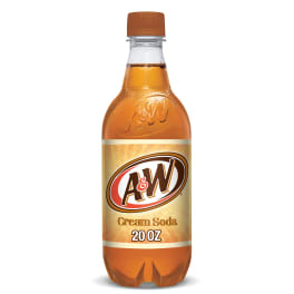 A & W Cream Soda - 1 bottle / 20oz
