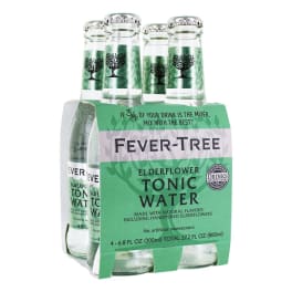 Fever-Tree Elderflower Tonic Water - 4 bottles / 200mL