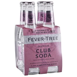 Fever-Tree Premium Club Soda - 4 bottles / 200mL