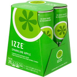 Izze Sparkling Apple - 4 cans / 8.4oz