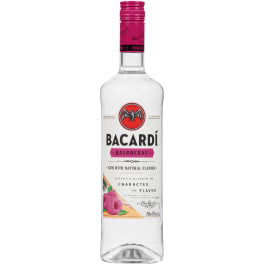 Bacardí Raspberry Flavored White Rum - 750mL