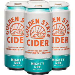 Golden State Mighty Dry Cider - 4 cans / 16oz