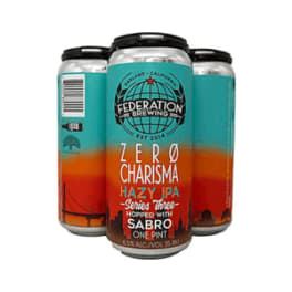Federation Zero Charisma Hazy IPA Series - 4 cans / 16oz