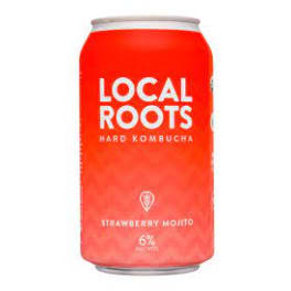 Local Roots Kombucha Strawberry Mojito - 1 can / 12oz