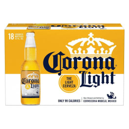 Corona Light - 18x 12oz Bottles
