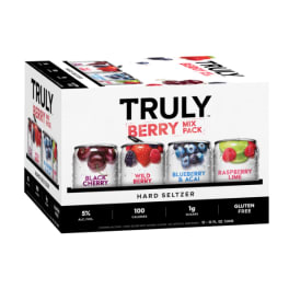 Truly Hard Seltzer Grapefruit Spiked & Sparkling Water - 12 Cans/ 12oz