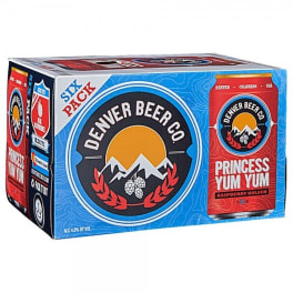Denver Beer Co. Princess Yum Yum Raspberry Kolsch - 6 cans / 12oz
