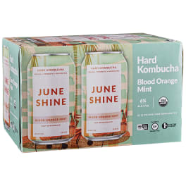 Juneshine Blood Orange Mint - 6 cans / 12oz