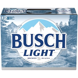 Busch Light - 12 pack can