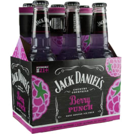 Jack Daniels Berry Punch - 6 pack bottles
