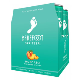 Barefoot Spritzer Moscato - 4 pack