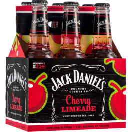 Jack Daniel's Cherry Limeade - 6 pack