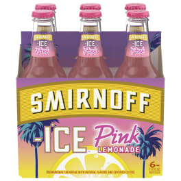 Smirnoff Ice Pink Lemonade - 6 pack
