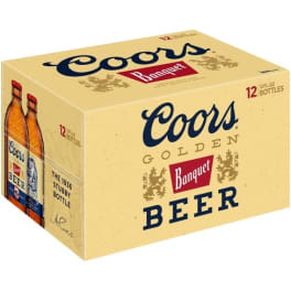 Coors Short Neck - 12 pack bottle