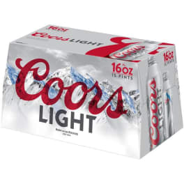 Coors Light Aluminum - 15 pack / 16oz