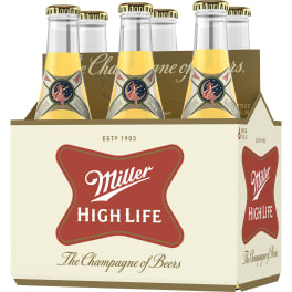 Miller High Life - 6 pack bottles