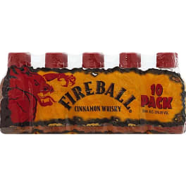 Fireball Cinnamon Whiskey - 10 pack / 50mL