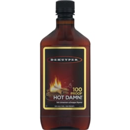 Dekuyper Hot Damn 100 Proof - 375mL