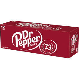 Dr. Pepper - 12 pack can