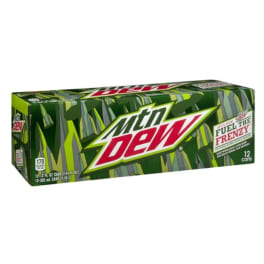 Mountain Dew - 12 pack can