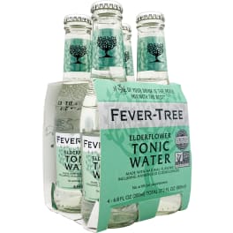Fever Tree Elderflower Tonic - 4 bottles / 6.8oz