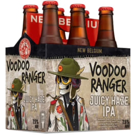 New Belgium Voodoo Ranger Juicy Hazy IPA - 6 cans / 12oz