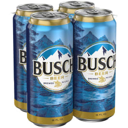 Busch - 4 cans / 16oz