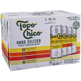 Chico Topo Chico 12-Pack Variety Beer - 12 Cans / 12 Oz Topo Chico