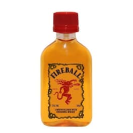 Fireball Cinnamon Whisky - 120 plastic bottles 50mL