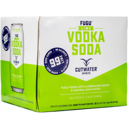 Cutwater Vodka Soda - 4 cans / 12oz