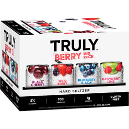 Truly Berry Variety Pack Hard Seltzer - 12 cans / 12oz