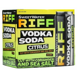 Riff Citrus Vodka Soda - 6 cans / 12oz