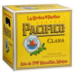 Pacifico 12 pack 12 bottles