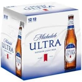 Michelob Ultra 12 pack 12 pack bottles