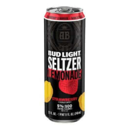 Bud Light Strawberry Lemonade Seltzer 25 oz can